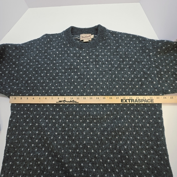 Woolrich Men's Pullover Sweater Large 85% Wool Made In USA - Picture 11 of 14